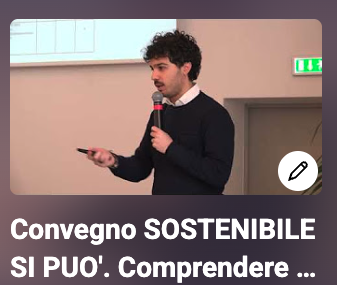 Sostenibile si può: online la registrazione del convegno